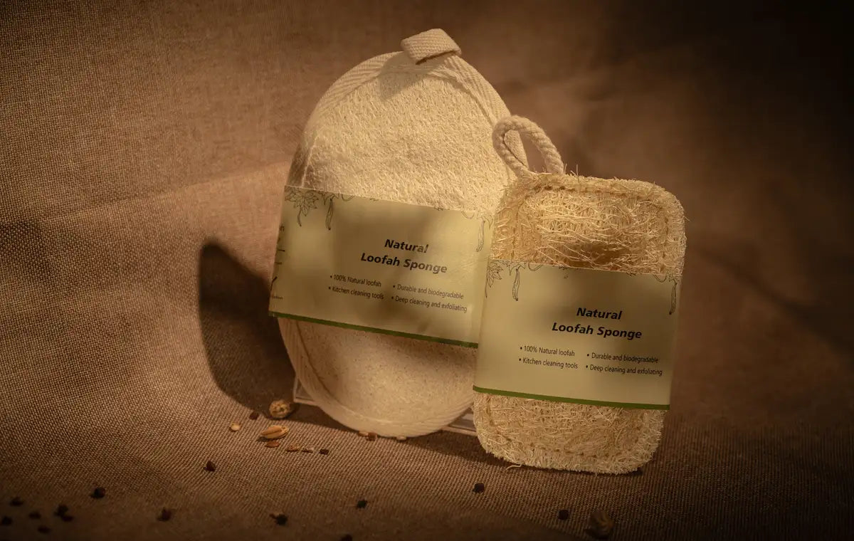 JoyRelax™ Botanical Skin Care | Premium Loofah & Artisanal Soap Gift Set