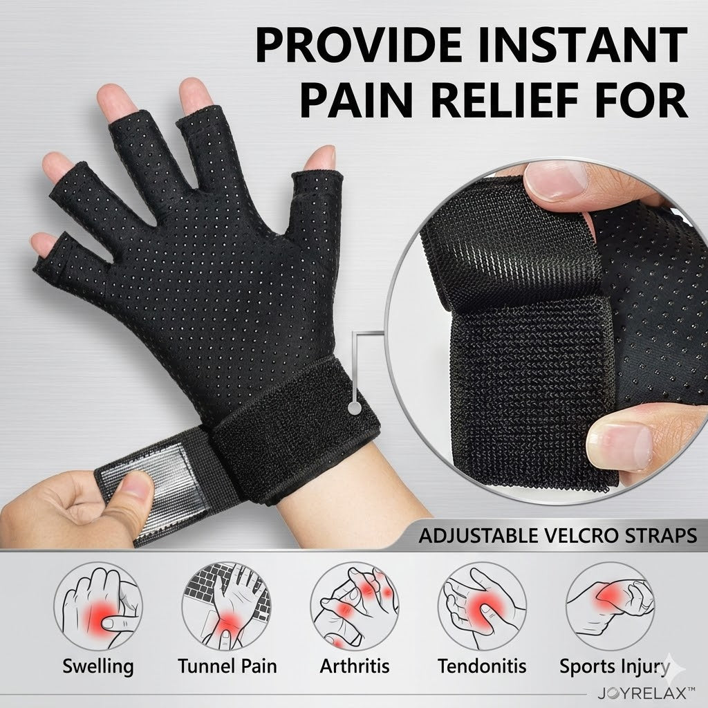 JoyRelax™ Hot & Cold Gel Therapy Mitts - Fast Relief for Arthritis & Joint Pain